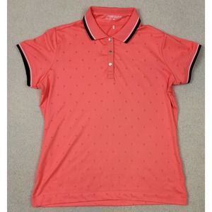 Women's Nike Golf Dri-Fit Coral POLO Large